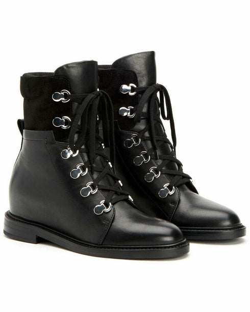 Aquatalia Clarissa Weatherproof Bootie Black Size 9.5M Msrp $625